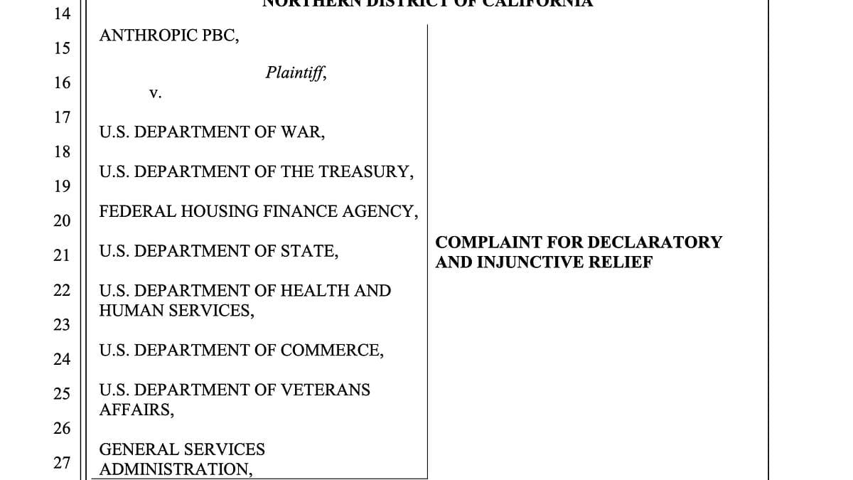 Last Week in AI #338 - Anthropic sues Trump, xAI starting over, Iran AI Fakes