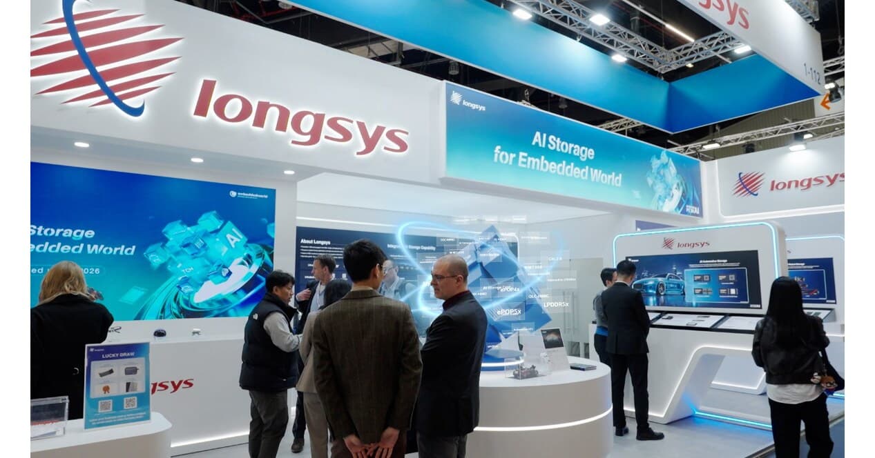 Longsys Showcased AI-Driven Storage Solutions at Embedded World 2026